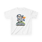 Kids Tee — 'Space Scientist' Panda Astronaut Shirt