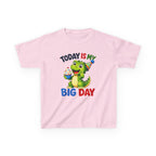 Kids Birthday T-Shirt — 'Today Is My Big Day' Birthday Dino Graphic Tee