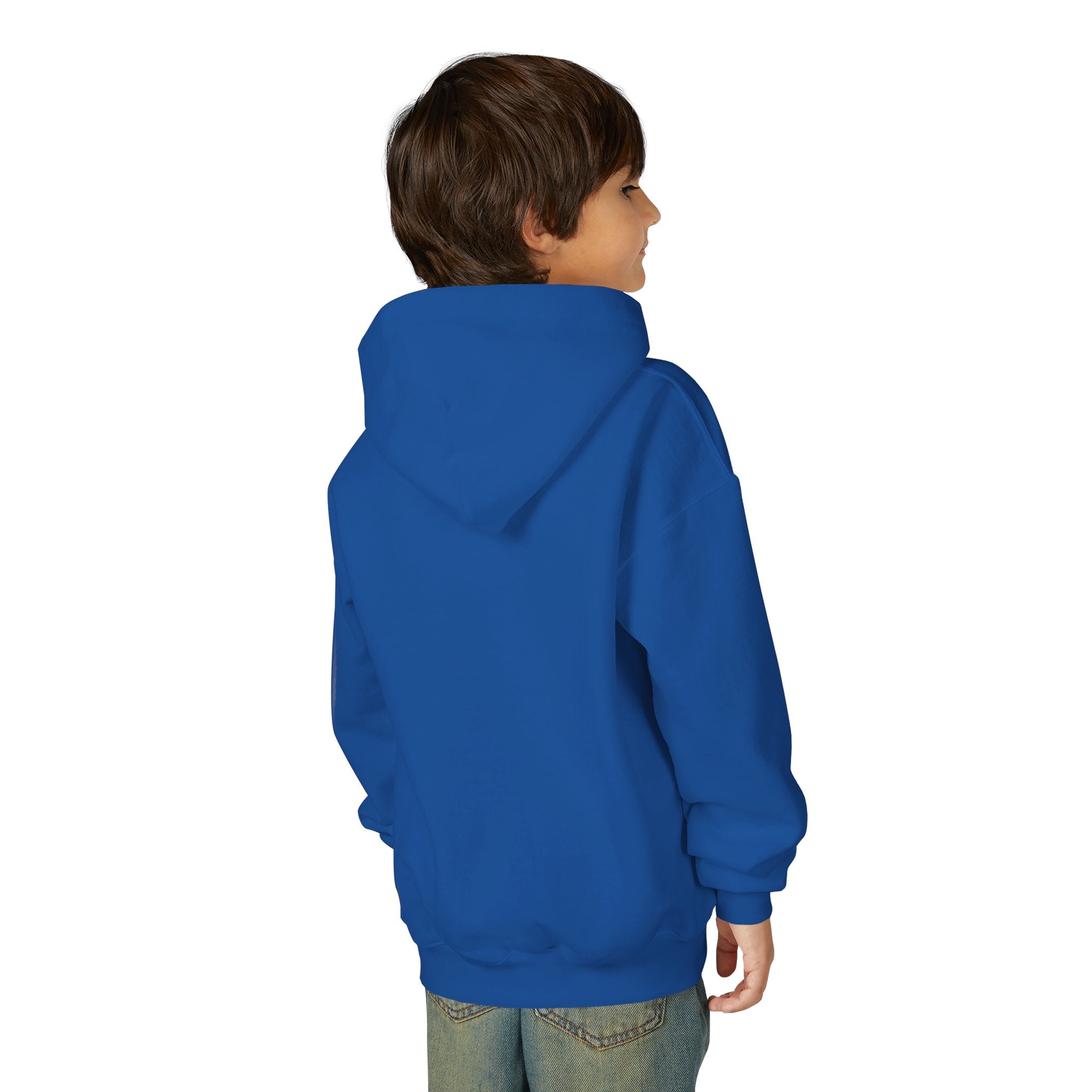 Kidxtr™ Kids Gamer Hoodie — 'Just Level Up' Gamer Graphic Sweatshirt