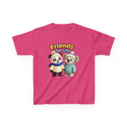 Kids Panda T-Shirt — 'Friends for Life' Cute Best Friends Graphic Tee