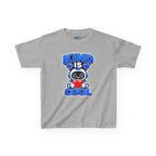 Kidxtr™ Kids Robot T-Shirt — 'Kind Is Cool' Heart Graphic Tee