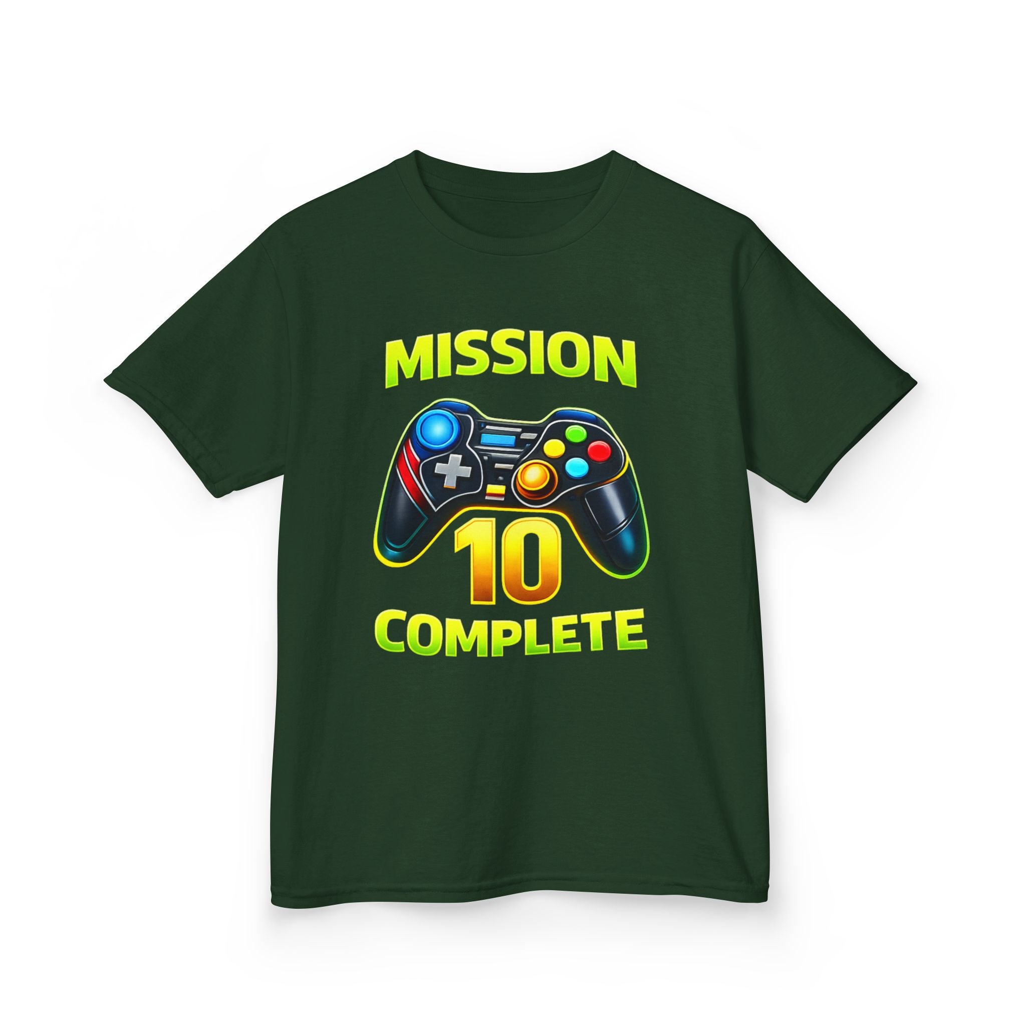 Kids Gamer T-Shirt – Mission Complete Graphic Tee