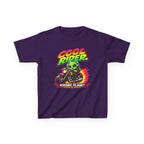Kidxtr™ Kids Alien T-Shirt — 'Cool Rider, Wrong Planet' Motorcycle Graphic Tee