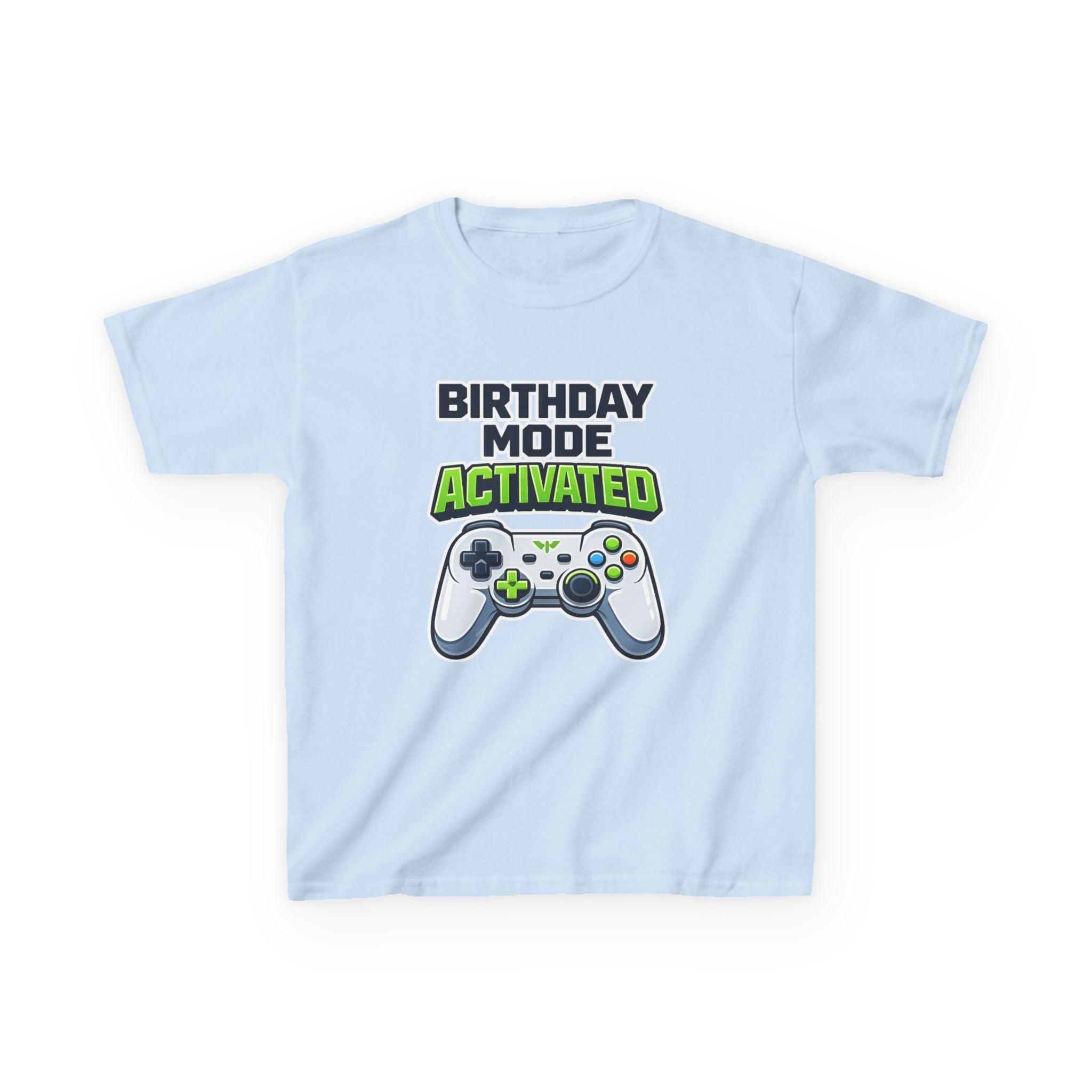 Kids Birthday Gamer T-Shirt – Birthday Mode Graphic Tee