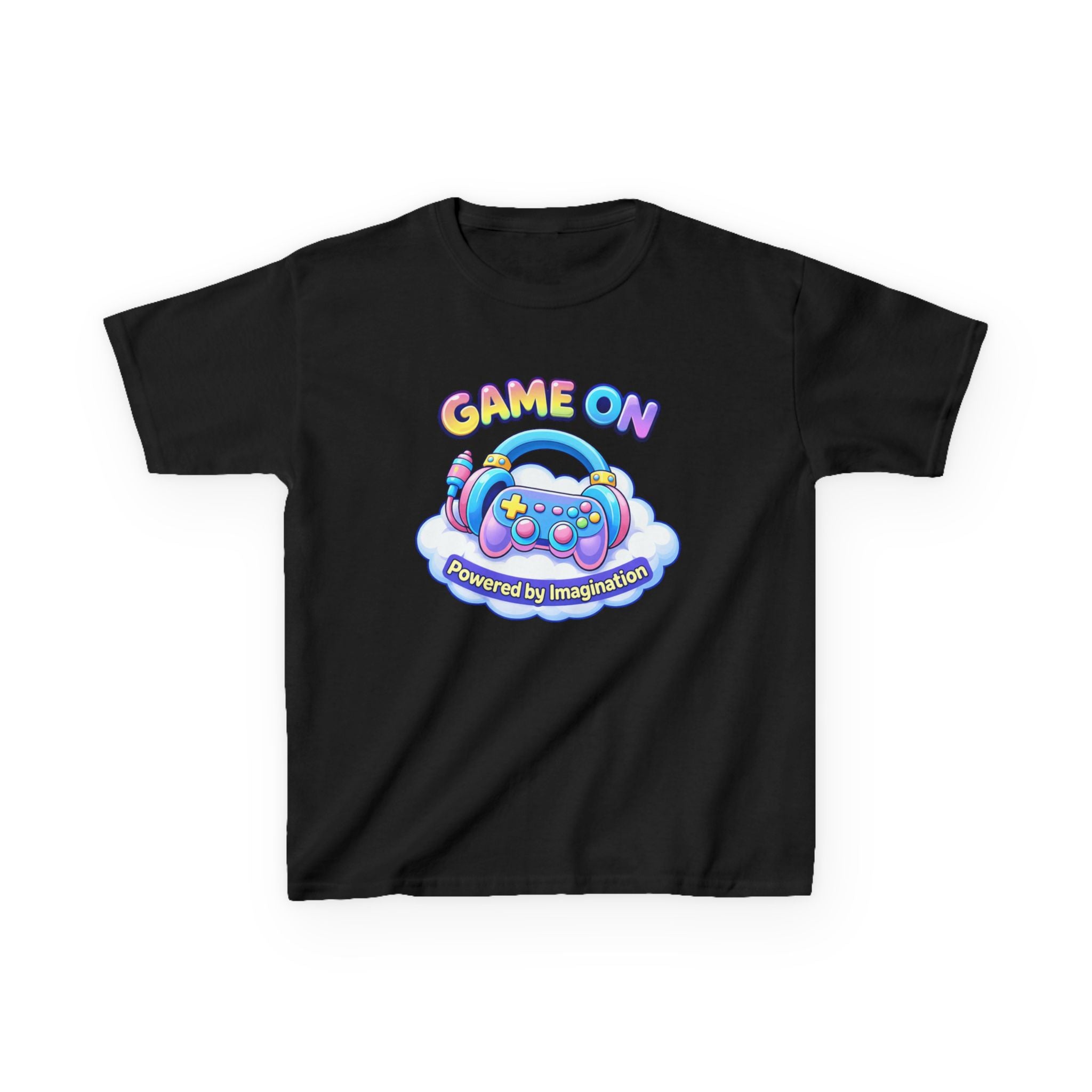 Kids Gamer T-Shirt – Colorful Controller Graphic Tee 2