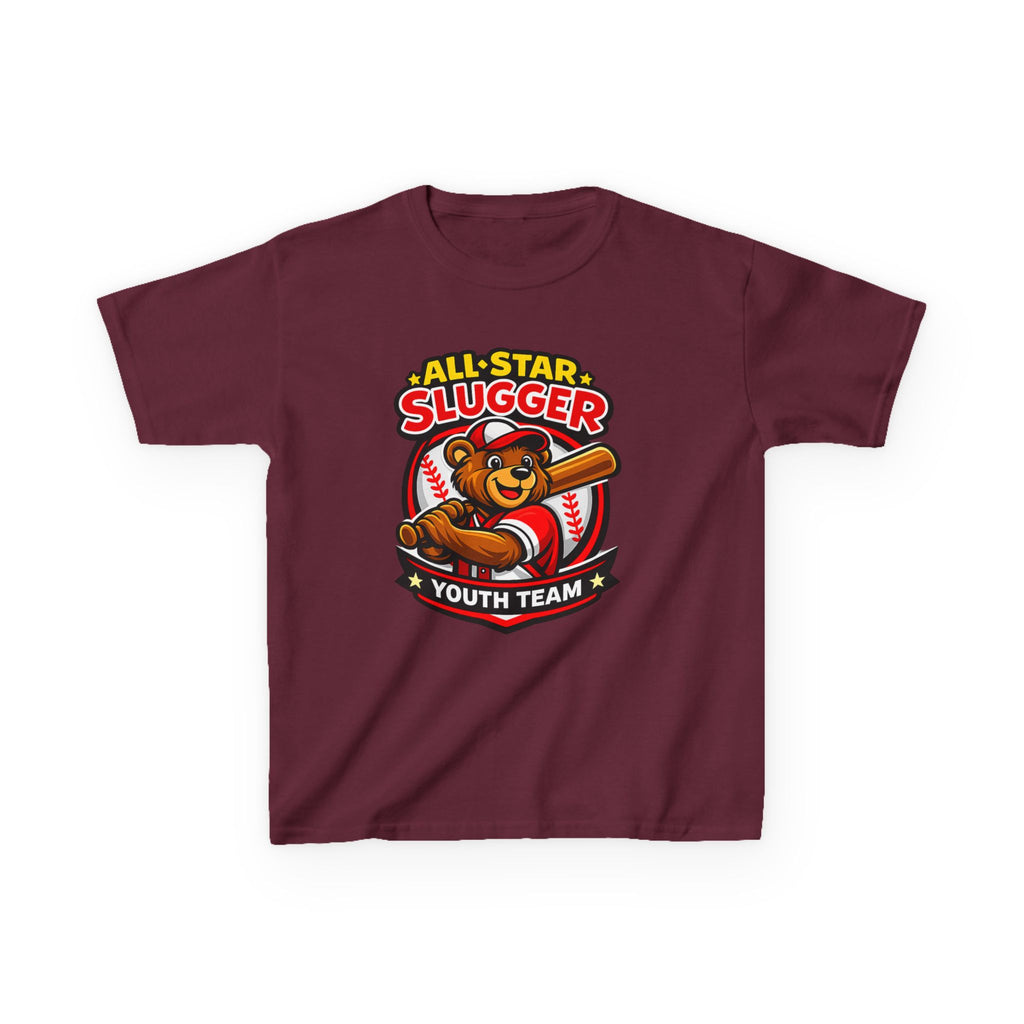 Kids Baseball T-Shirt – All Star Slugger Graphic Tee