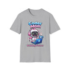 Mom Coding Robot T-Shirt – Support Crew Graphic Tee