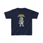 Kids Space Adventure T‑Shirt – Cute Astronaut Dog Graphic Tee