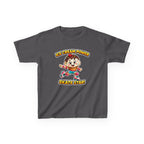 Kids Skate T-Shirt — 'Ice Cream Power Skate Star!' Cute Roller Skater Graphic Tee