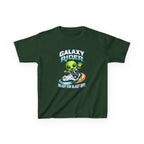 Kids Alien T-Shirt — 'Galaxy Rider: Ready for Blast Off!' Alien Space Rocket Graphic Tee