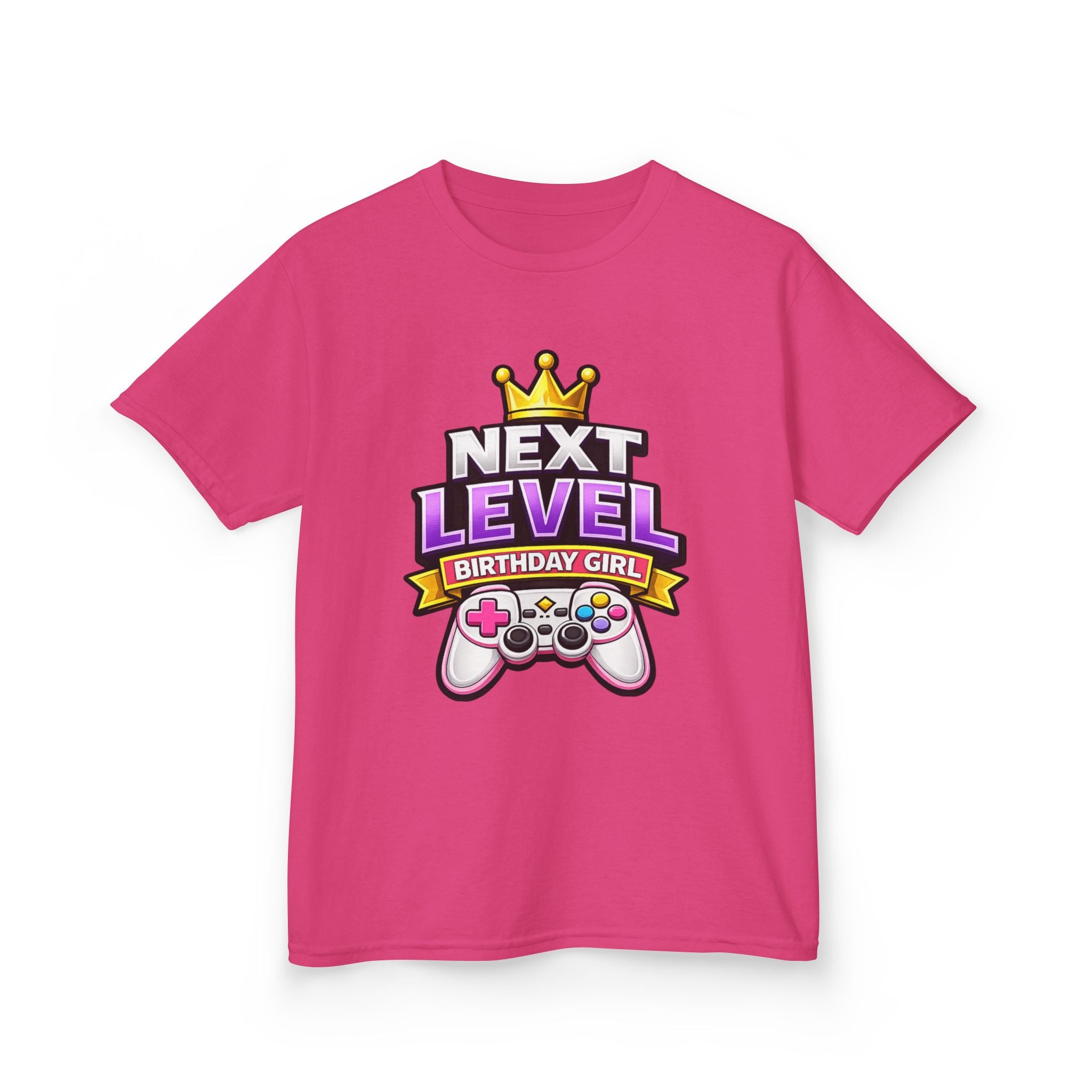 Kids Birthday Girl Gamer T-Shirt – Game On Graphic Tee