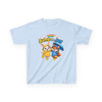 Kids Raincoat Animals T-Shirt — 'Jump for Joy' Cute Rainbow Graphic Tee