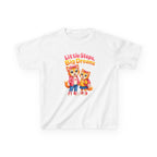 Kids Fox T-Shirt — 'Little Steps, Big Dreams' Cute Foxes Preschool Graphic Tee
