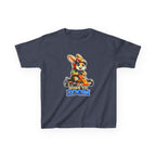 Kids Racing T-Shirt — 'Born to Zoom' Racing Bunny Graphic Tee