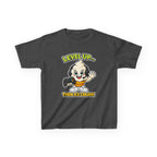 Kids Gamer T-Shirt — 'Level Up... Then Ice Cream!' Ice Cream Cartoon Graphic Tee