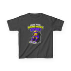 Kids Gamer T-Shirt — 'Game Time, Homework Done!' Gamer Cartoon Graphic Tee