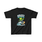 Kids Alien T-Shirt — 'Galaxy Rider: Ready for Blast Off!' Alien Space Rocket Graphic Tee