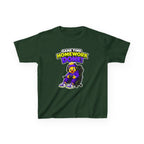 Kids Gamer T-Shirt — 'Game Time, Homework Done!' Gamer Cartoon Graphic Tee