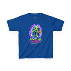 Kidxtr™ Kids Basketball T-Shirt — 'Next Level Hooper' Alien Basketball Graphic Tee