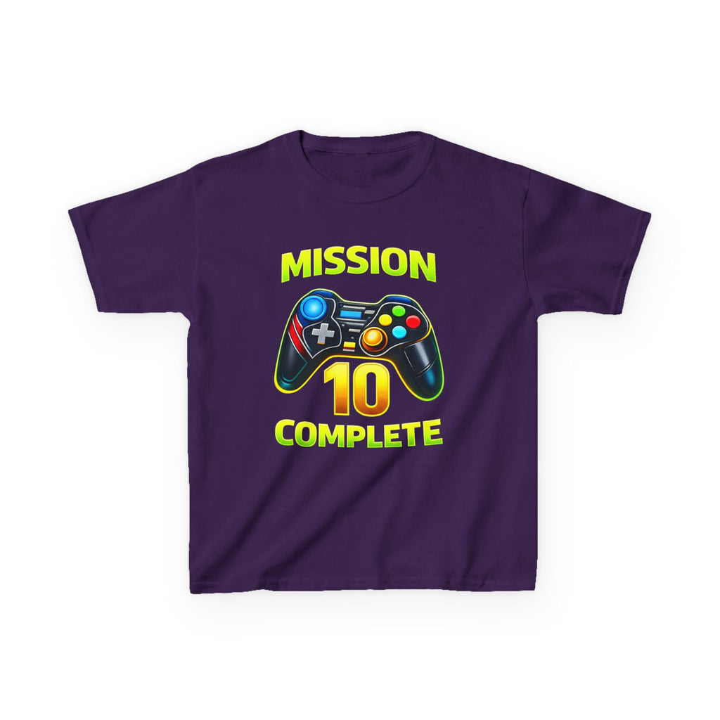 Kids Gamer T-Shirt – Mission Complete Graphic Tee