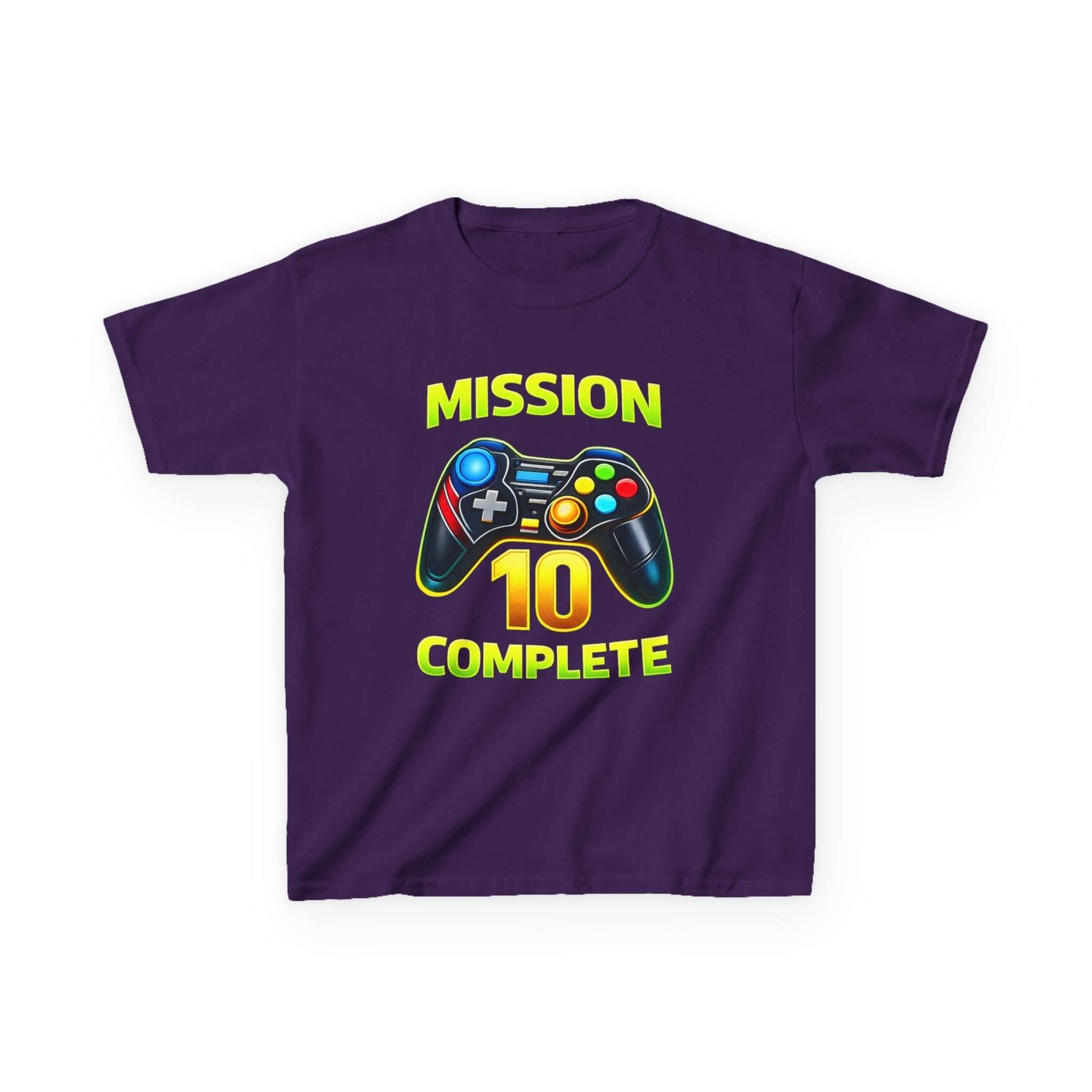 Kids Gamer T-Shirt – Mission Complete Graphic Tee