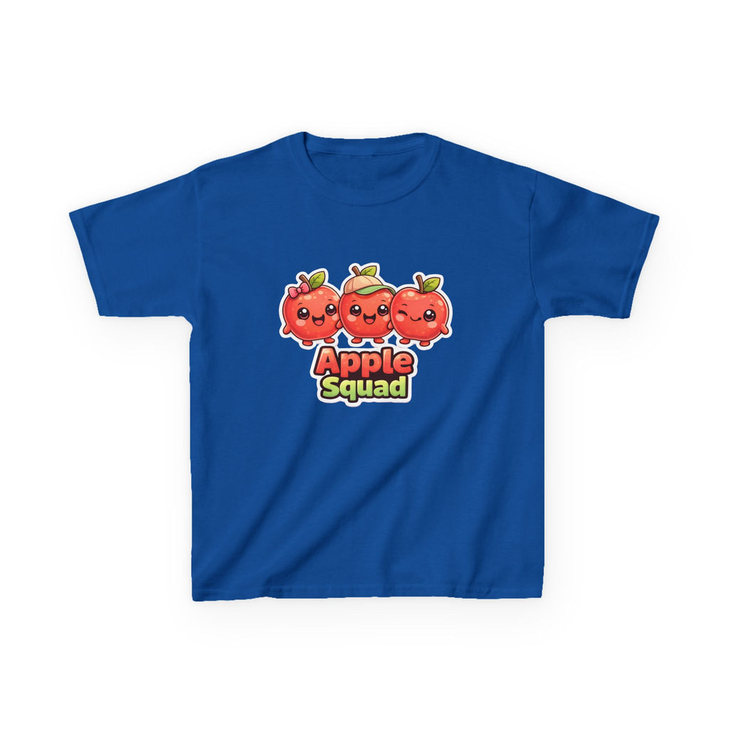 Kids Apple T-Shirt — 'Apple Squad' Cute Fruit Graphic Tee