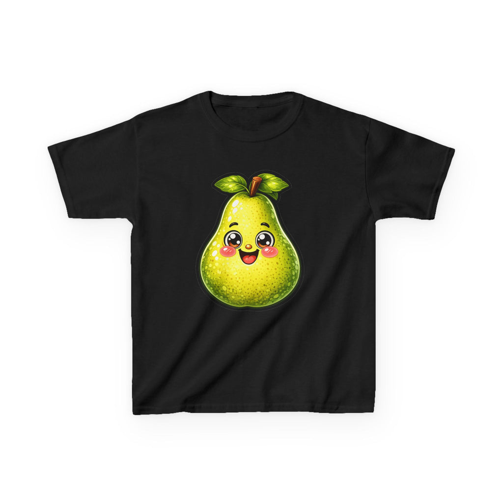 Kids Pear T-Shirt — 'So Pear-fect' Cute Smiling Pear Fruit Graphic Tee