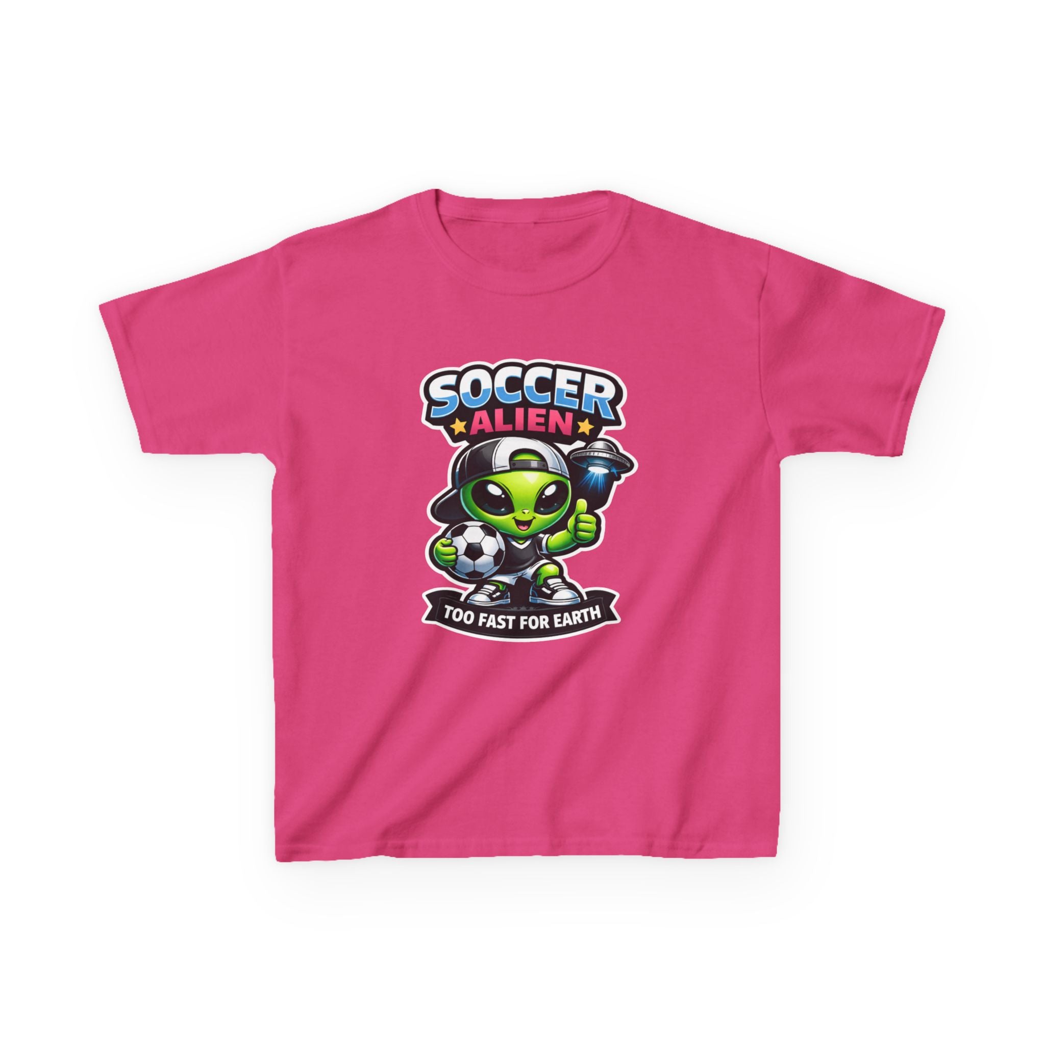 Kids Soccer Alien - Kids T Shirt