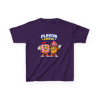 Kids Food T-Shirt — 'Flavor Crew' Donut & Ice Cream Graphic Tee