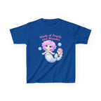 Kids Ocean T-Shirt — 'Make A Splash!' Mermaid & Seahorse Graphic Tee