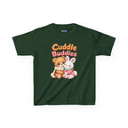 Kidxtr™ Kids Bear & Bunny T-Shirt — 'Cuddle Buddies' Cute Animal Graphic Tee