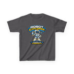 Robot Explorer Kids T‑Shirt — "Powered by Curiosity" Space Robot Tee