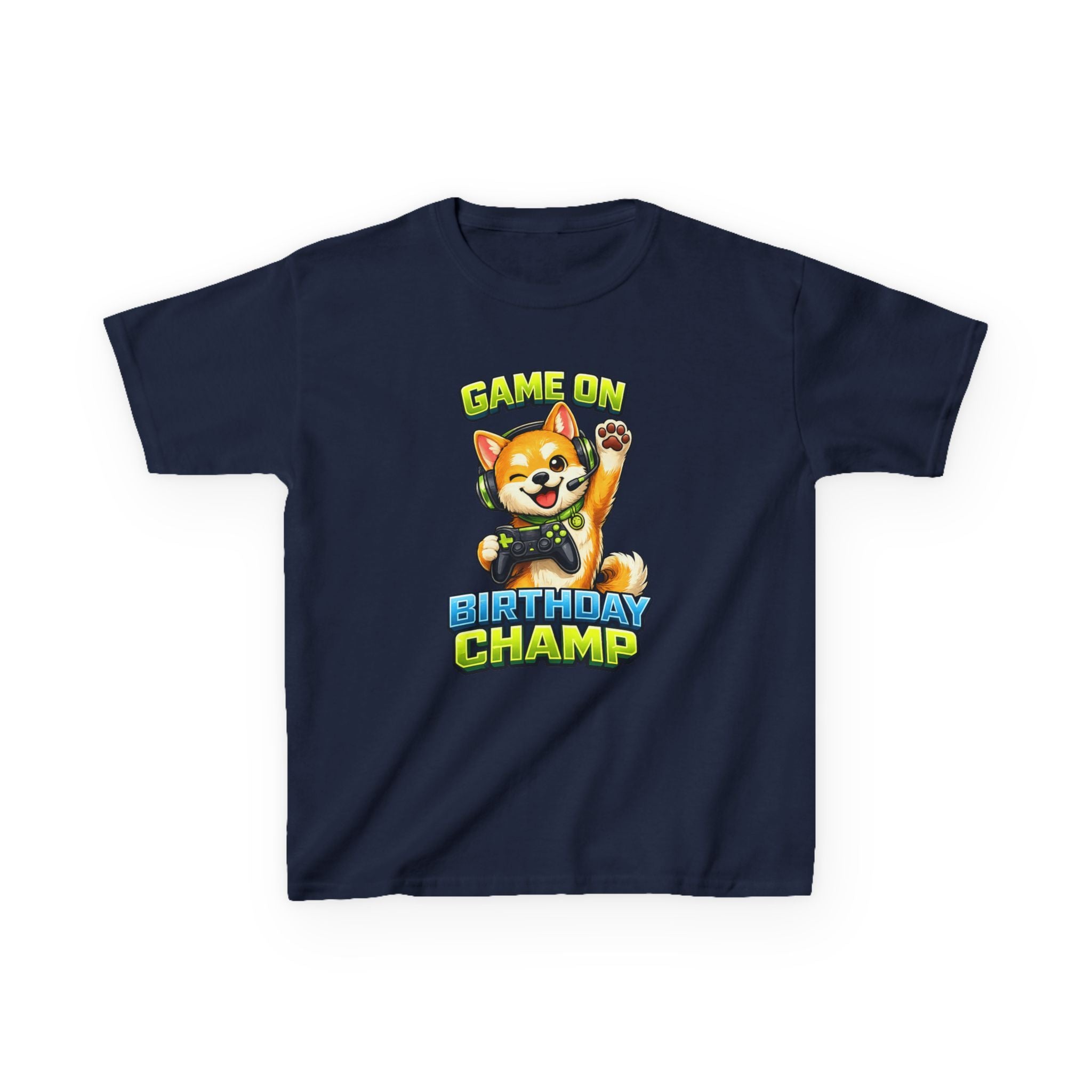 Kids Birthday Gamer T-Shirt – Game On Graphic Tee