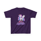 Kids Unicorn T-Shirt – Born to Sparkle Graphic Tee