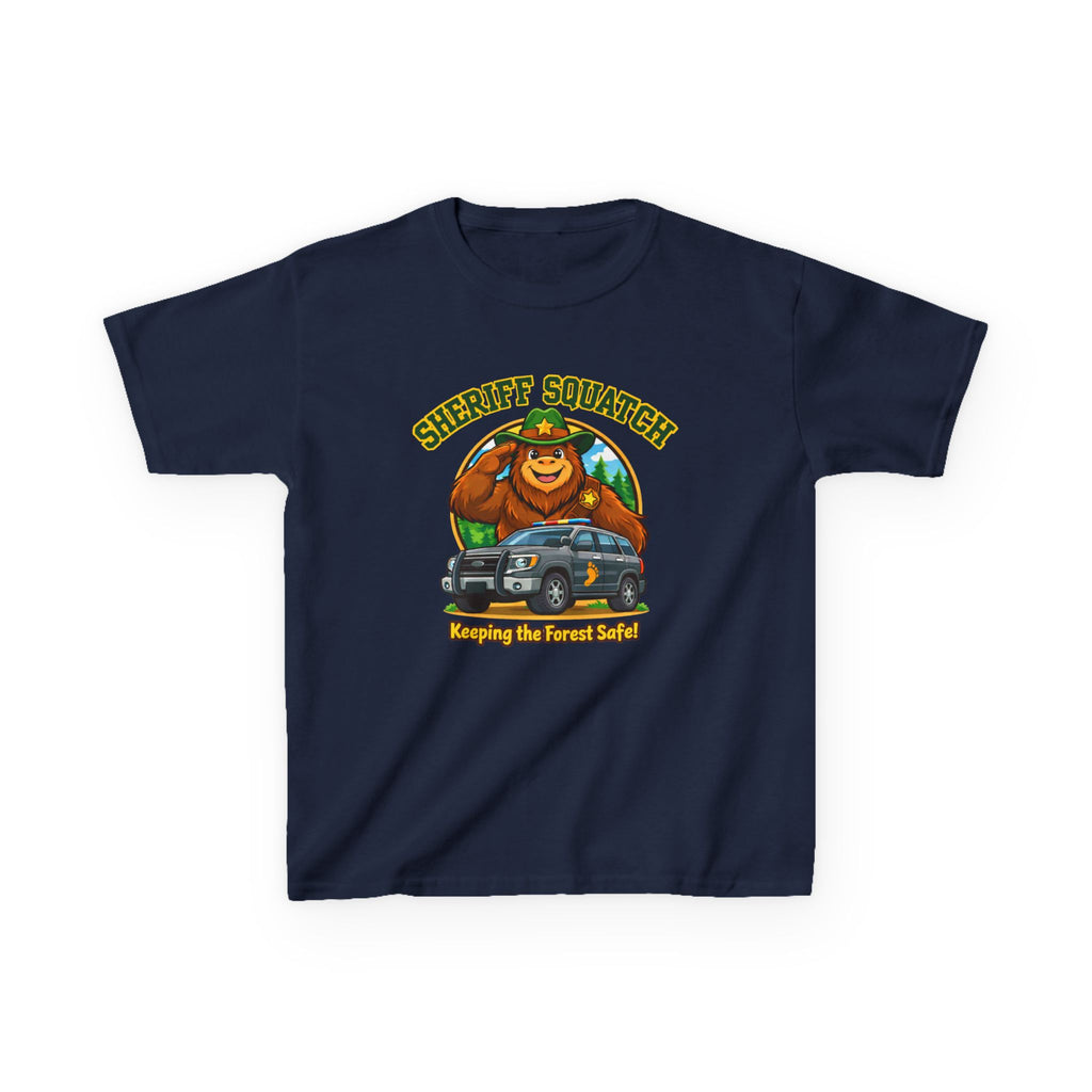 Kids Bigfoot T-Shirt – Sheriff Squatch Graphic Tee