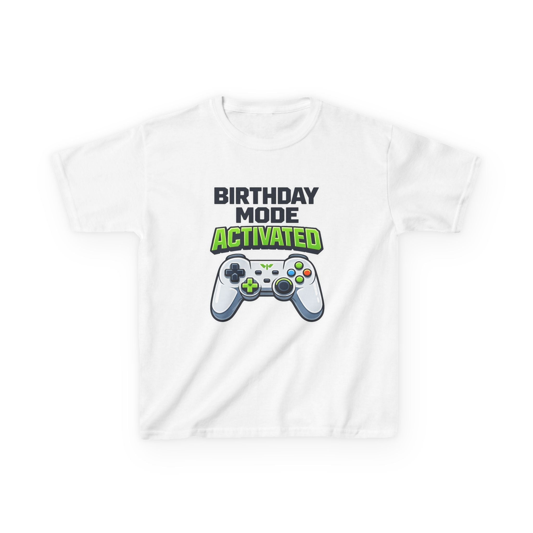 Kids Birthday Gamer T-Shirt – Birthday Mode Graphic Tee