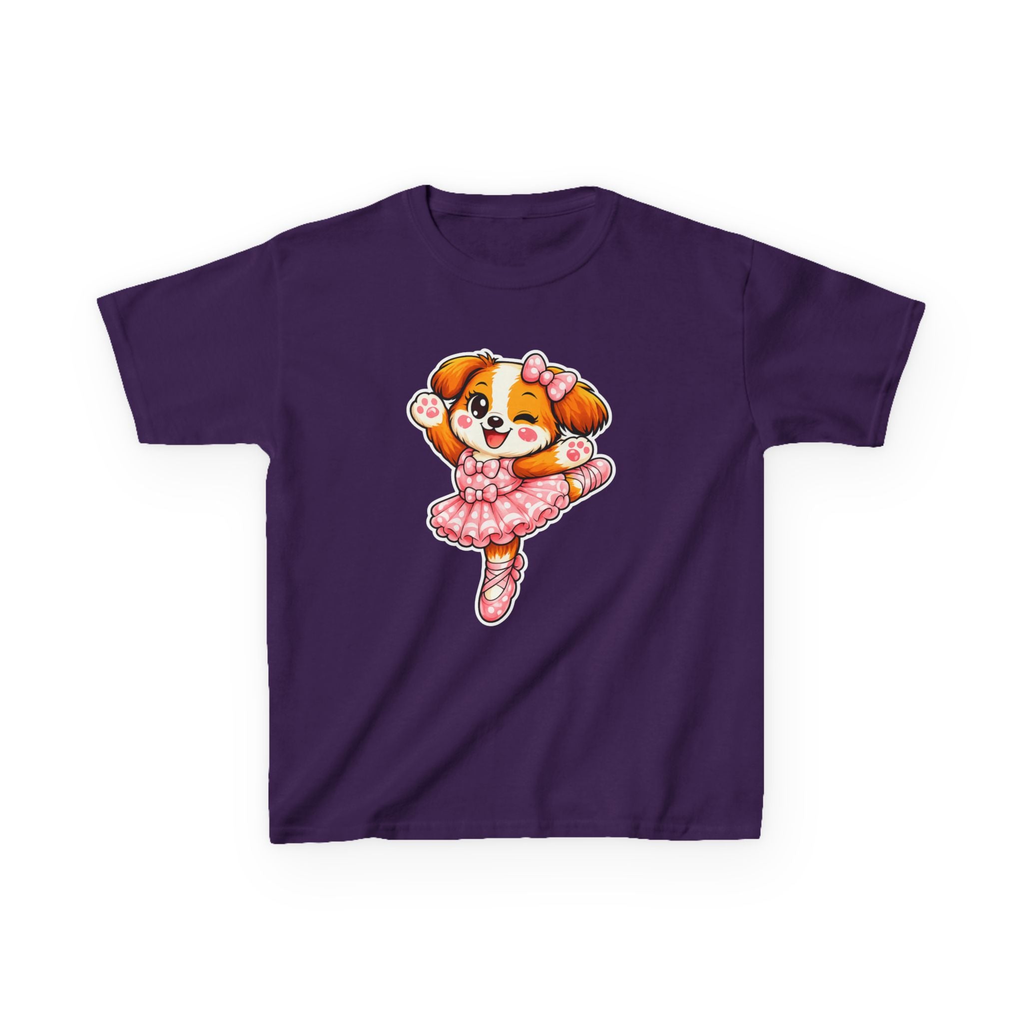 Kids Puppy T-Shirt – Good Vibes Ballerina Graphic Tee