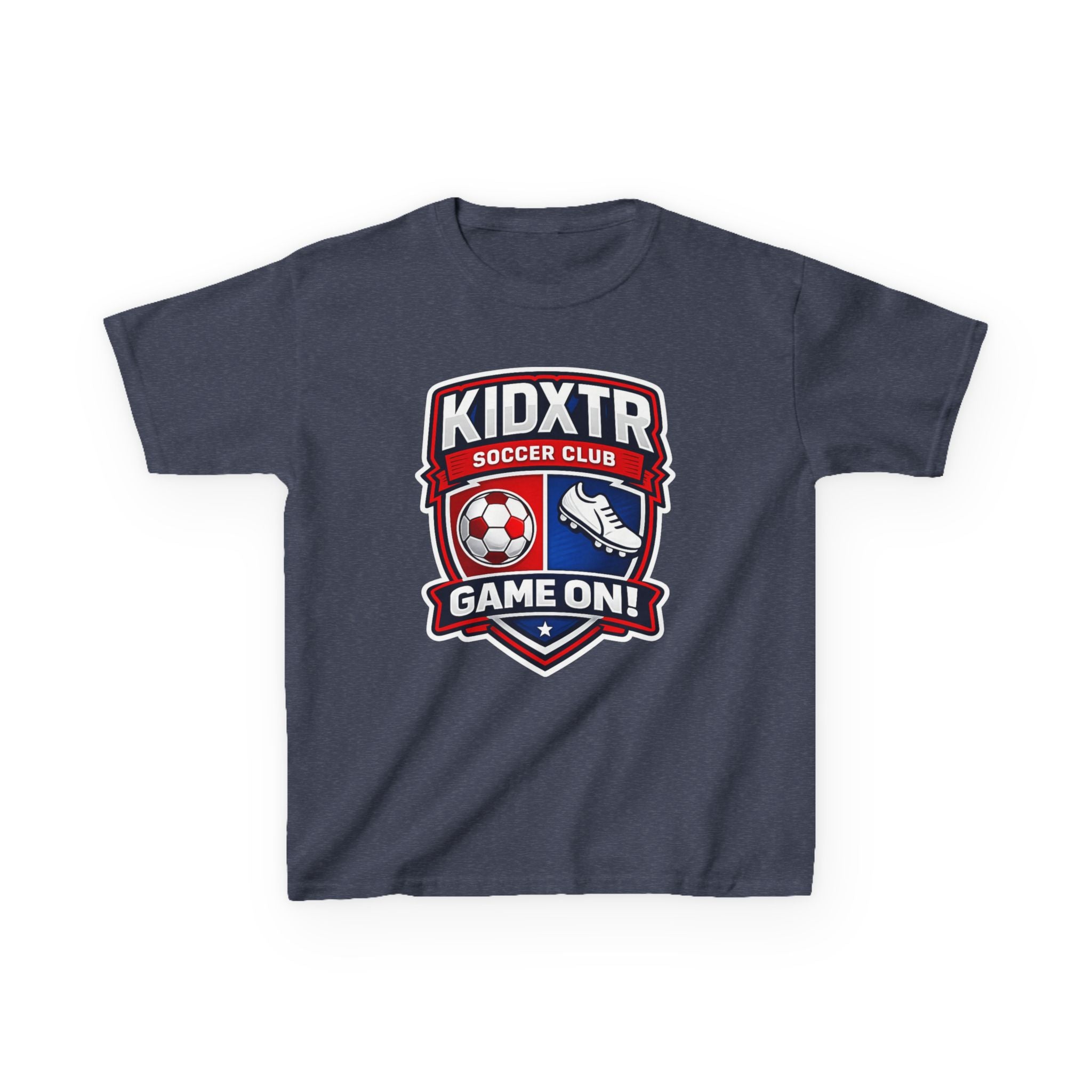 Kids Soccer Tee — Game On! Club Graphic Youth T-Shirt