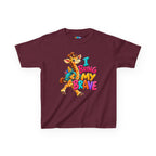 Kidxtr™ Kids Giraffe T-Shirt — 'I Bring My Brave' Inspirational Graphic Tee