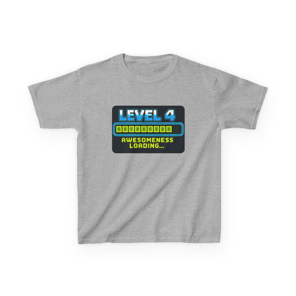 Level 4:  Loading - Kids T Shirt