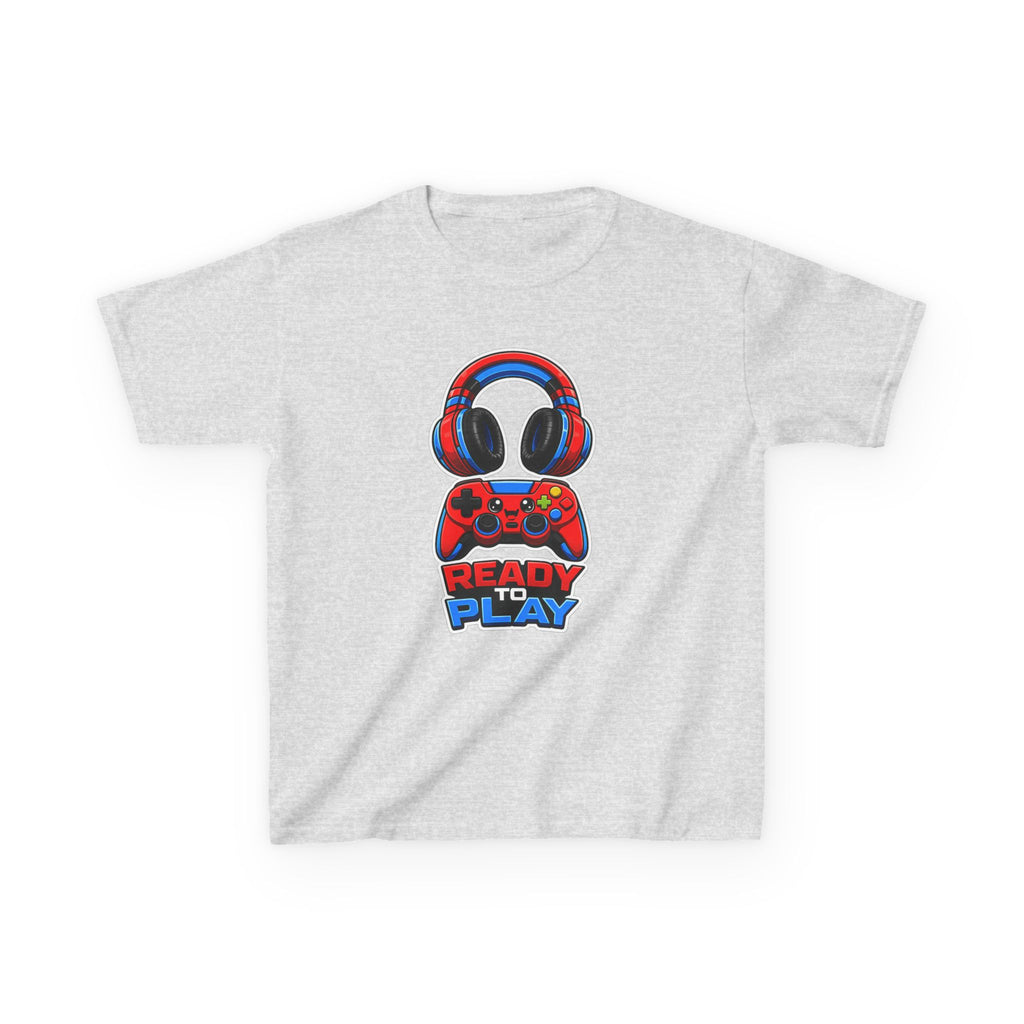 Kids Gaming T-Shirt — 'Ready to Play' Gamer Graphic Tee
