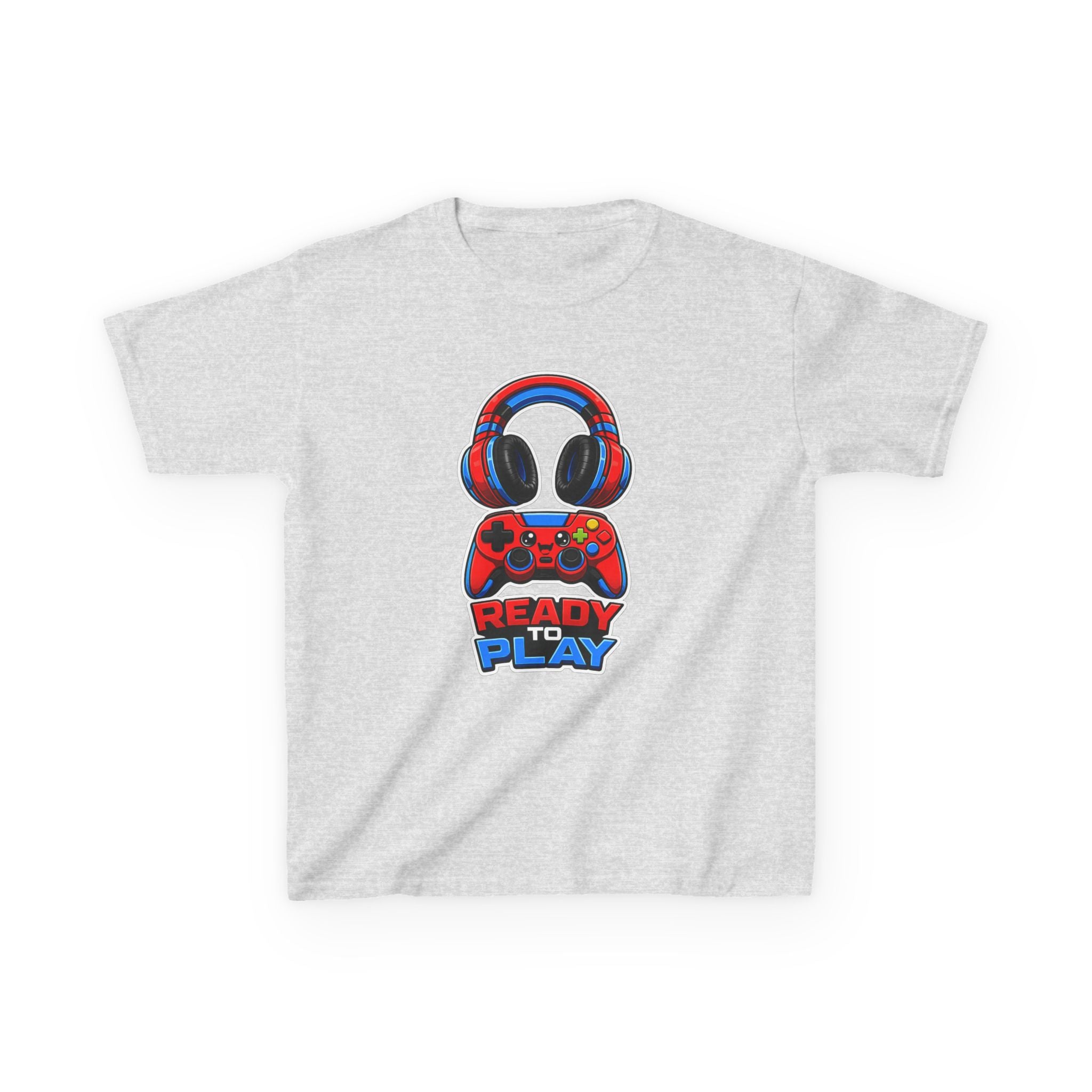 Kids Gaming T-Shirt — 'Ready to Play' Gamer Graphic Tee