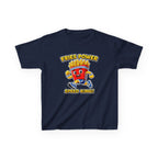 Kids French Fry T-Shirt — 'Fries Power Speed King' Funny Cartoon Graphic Tee