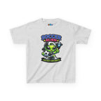 Kidxtr™ Kids Soccer T-Shirt — 'Too Fast for Earth' Soccer Alien Graphic Tee
