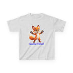 Kids Gamer T-Shirt – Fox Game Time Graphic Tee