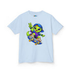 Kidxtr™ Kids Alien T-Shirt — Alien Skateboarding Graphic Tee