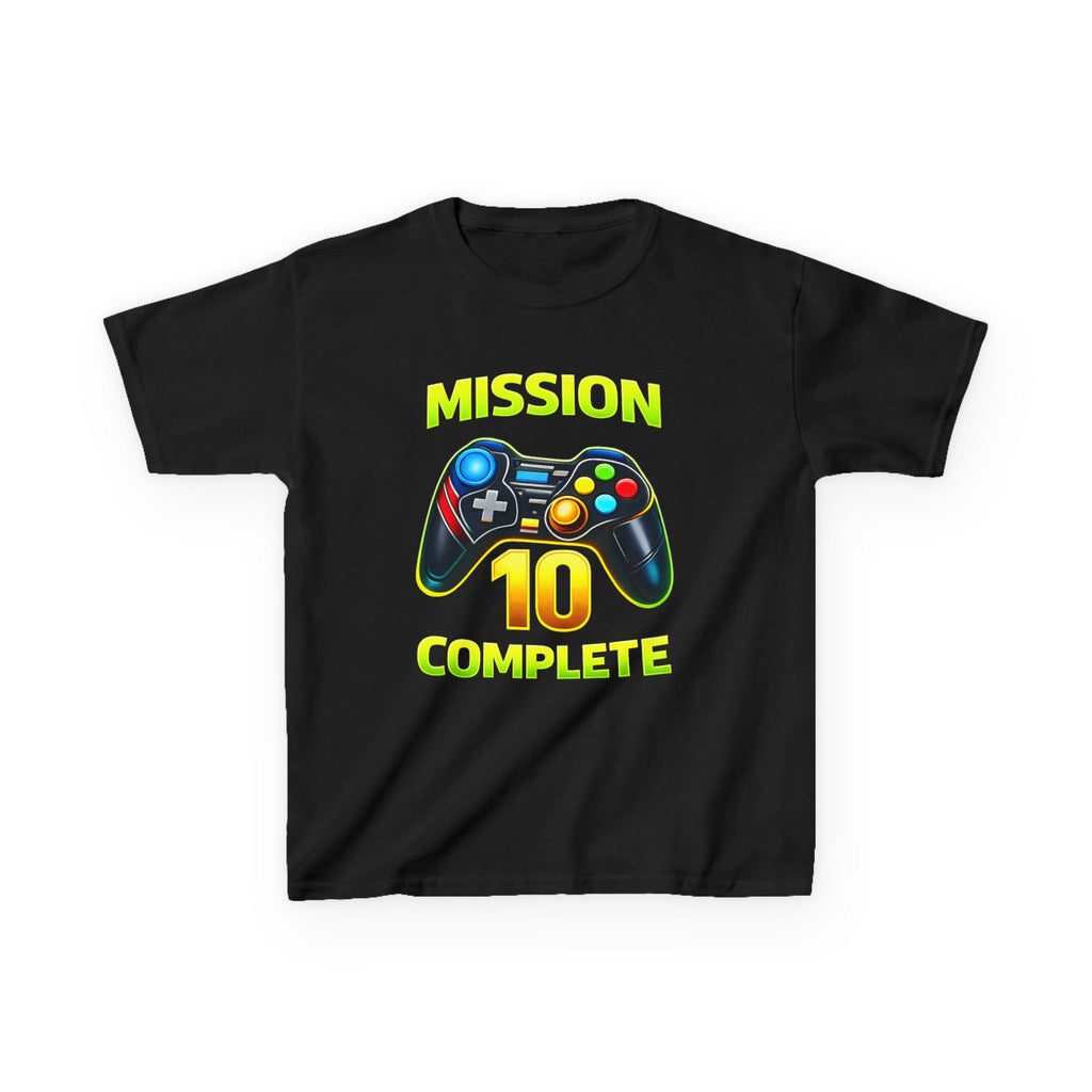 Kids Gamer T-Shirt – Mission Complete Graphic Tee