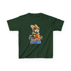 Kids Racing T-Shirt — 'Born to Zoom' Racing Bunny Graphic Tee