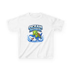 Kids Ocean T-Shirt — 'Ocean Rider' Turtle & Shark Surf Graphic Tee
