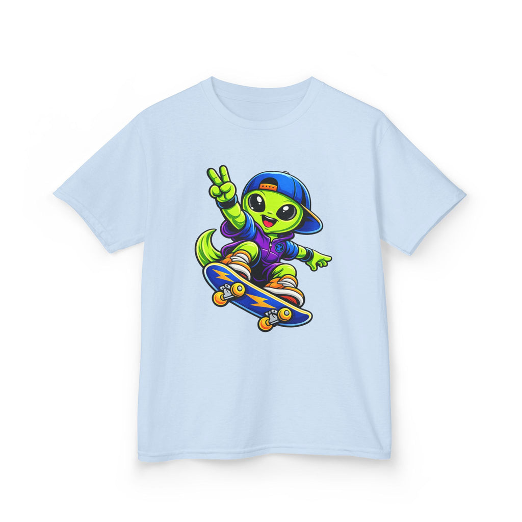 Kids Alien T-Shirt — 'Skate or Alien' Skateboard Graphic Tee